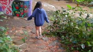 You hit the nude beach and a hidden blowjob with Mi Ha Doan
