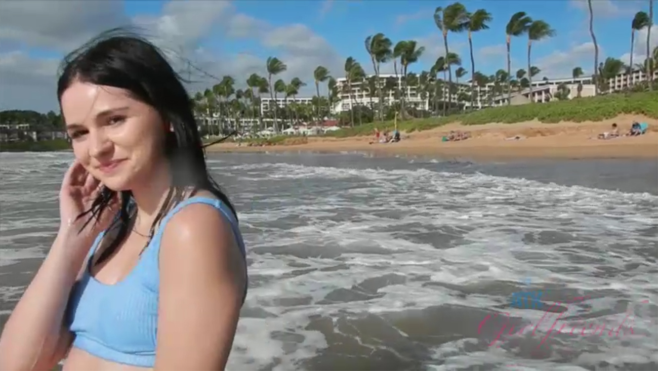 You tour the island with Violet.